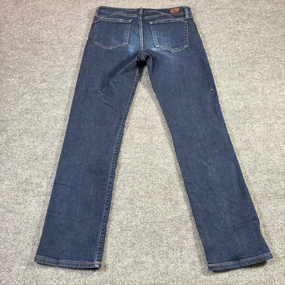 Lauren‎ Ralph Lauren Curvy Straight Jeans Womens 6 Dark Wash Blue Denim